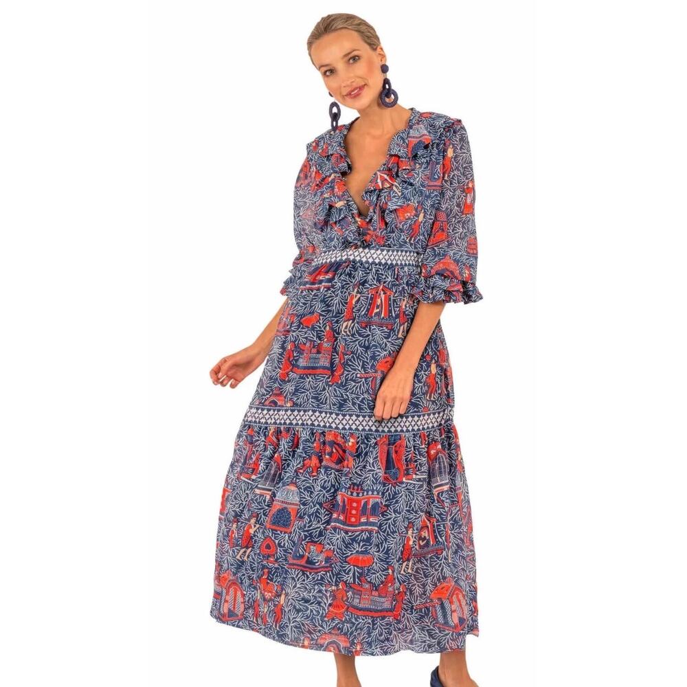 Gretchen Scott Sitting Pretty Dress - Palanquin Party Sz. XL - Picture 2 of 7